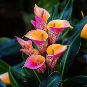 Калла Оникс купить по цене от 450р. в интернет-магазине «Посадика» с доставкой почтой в в Салехарде и по всей России – [изображение №1].