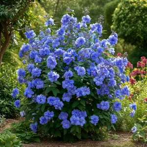 Гибискус Сансет Блоссом купить по цене от 248р. в интернет-магазине «Посадика» с доставкой почтой в в Салехарде и по всей России – [изображение №1].