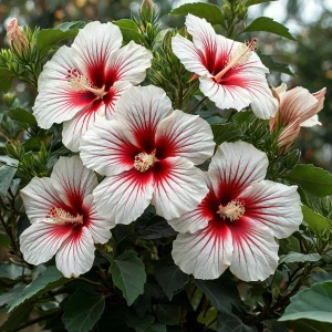 Гибискус Рэд Элеганс купить по цене от 380р. в интернет-магазине «Посадика» с доставкой почтой в в Салехарде и по всей России – [изображение №1].