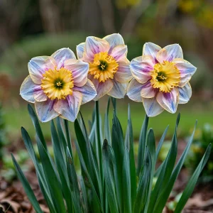 Нарцисс Мунлайт Виспер купить по цене от 2000р. в интернет-магазине «Посадика» с доставкой почтой в в Салехарде и по всей России – [изображение №1].