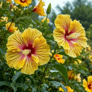 Гибискус Свит Соната купить по цене от 249р. в интернет-магазине «Посадика» с доставкой почтой в в Салехарде и по всей России – [изображение №1].