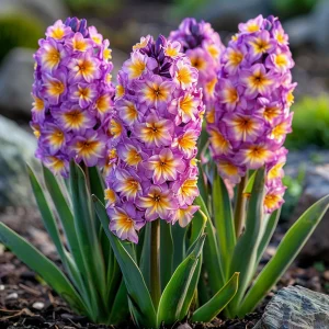 Гиацинт Пинк Перпл купить по цене от 2099р. в интернет-магазине «Посадика» с доставкой почтой в в Салехарде и по всей России – [изображение №1].